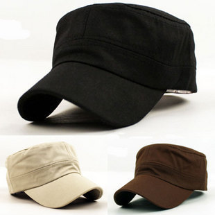 Hot sale! Fashion Summer casual hat outdoor cheap hats flat sunhats cotton sunbonnet caps free shipping