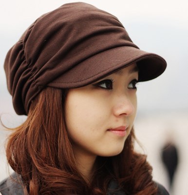 Hot sale! Fashion summer women's sunhats knitted caps short brim hat outdoor casual hat free shipping