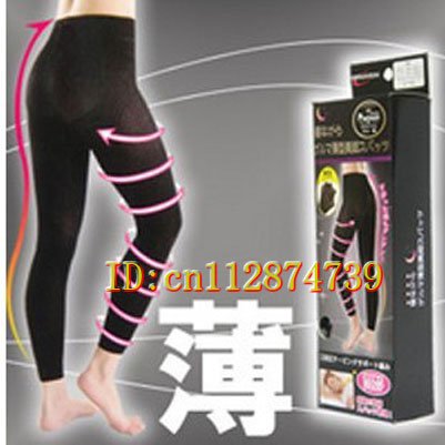 Hot sale Free Shipping 1pcs Thin Type Lady Slimming Shaperwear Slim Pants Leg Slimmer Long Johns Abdomen In *Butt-lifting 2sizes