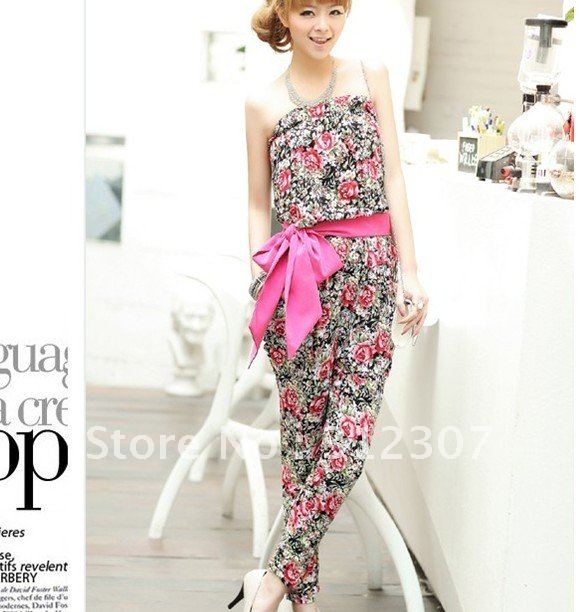 Hot Sale!!! free shipping!  2011 new jumpsuits /women's ankle cut trousers/pant