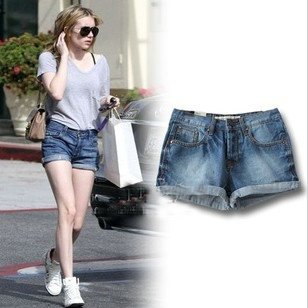 Hot sale! Free shipping Summer women new  vintage wash Denim Jeans Shorts, womens hot pants