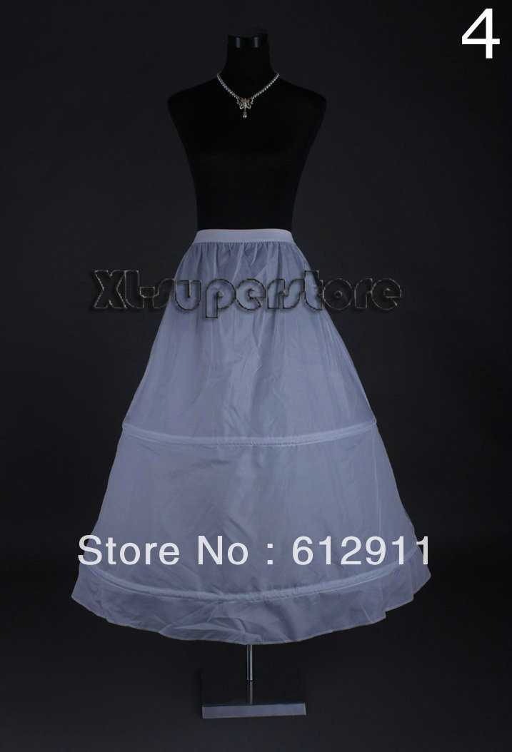 Hot sale  high quality white wedding petticoat underskirt 2013 New  Fashion