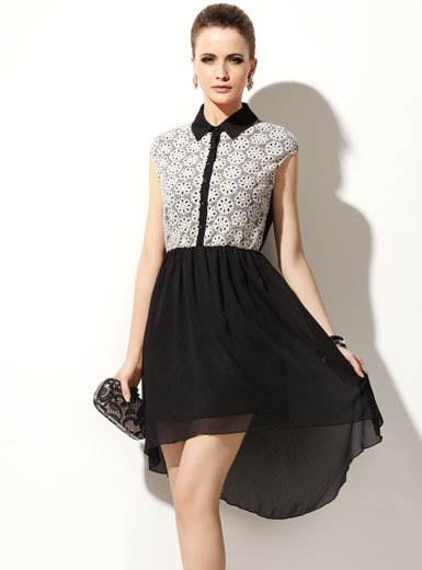 Hot sale,Ladies'  dress,Hollow out + Chiffon ,Sleeveless,Turn-down Collar,Pink,White,Black,Mix order,Free shipping,1pc/lot