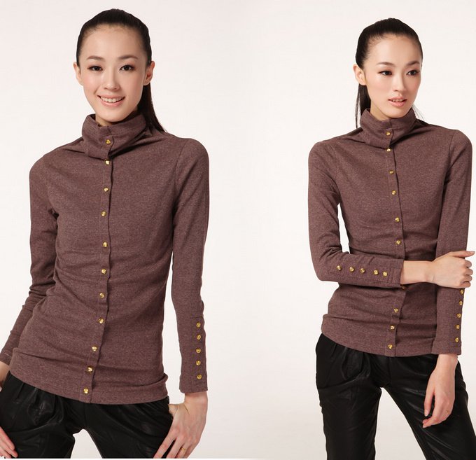 Hot Sale Long Sleeve high-necked Women  Sweater Knitwear  Free Shipping  #BLC9019