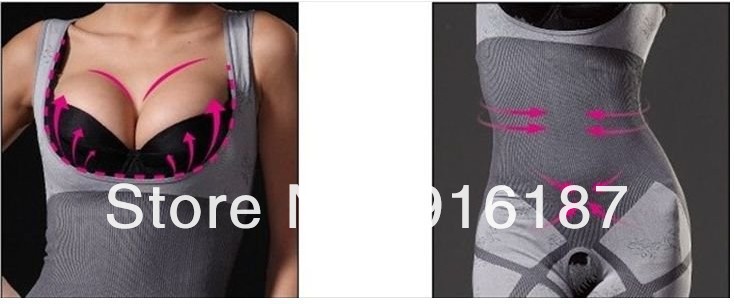 Hot Sale Magic slimming underwear gen bamboo charcoal slimming suits Pants Bra Bodysuit Body Shaping clothing dhl Free shipping