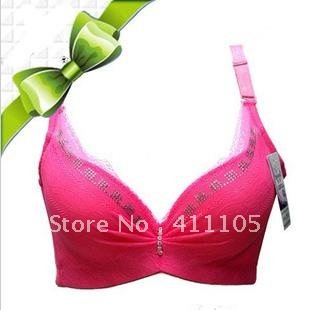 Hot sale New fashion Deep V point drill modified sexy bra N9033 Free shipping