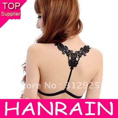 Hot Sale New Unique Cute Lady's Butterfly Halter Bra Shoulder Straps/Butterfly Cross Bra Shoulder Straps 100pcs/lot