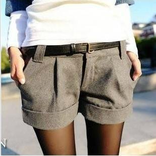 Hot sale ! shorts new  fashion in 2012  All-match crimping wool shorts  19983172388
