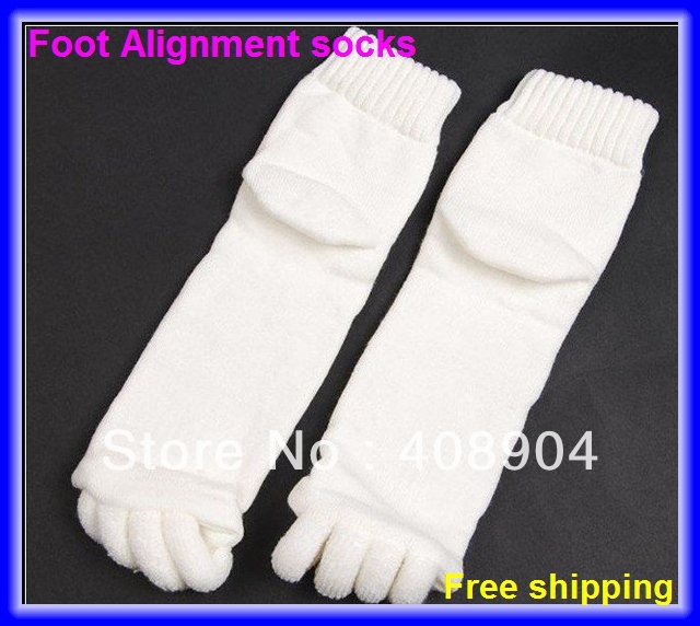 Hot sale Sleeping Massage Five Toe Socks Foot Alignment Treatment Socks Health Stockings