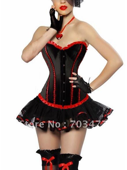 Hot sale steel boned corset with lace mini dress wholesale and retailer high quality corset fast delivery best service low price