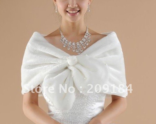 Hot Sale!Stylish Beading Wedding Shawl/ Bolero Jacket/ Bridal Wraps +Low Price+Free Shipping WZJ22