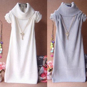 Hot sale women fashion Long Sleeve Elastic warm Cardigan Sweater lady turleneck long sweater Free Shipping