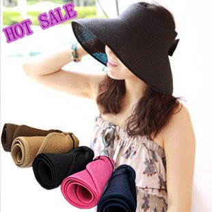 Hot Sale Women's Hat.Summer's Cap.Sun Bonnet.adjustable Fashion Straw Hat.MultiColors Bucket Hats EN-8