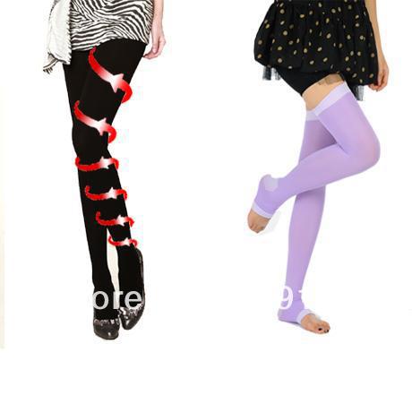 Hot Sale Women Sleep Slimming 480D Socks,Varicose Veins Tight Stockings,Ladies Leg Shaper,Free Shipping 2 colors boots