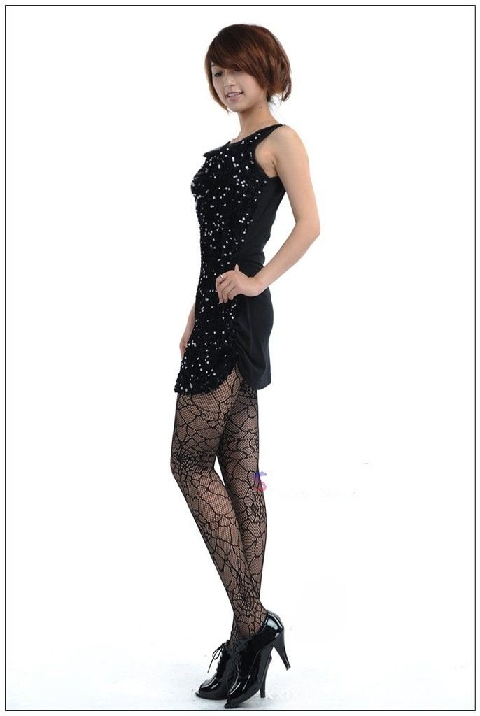 Hot Sales 2012 Spiderweb patterns hollow fishnet stockings, retro socks