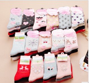 Hot sales! Men and women fall winter thick ultra warm rabbit wool cashmere cotton socks, factory direct sales, free shipping