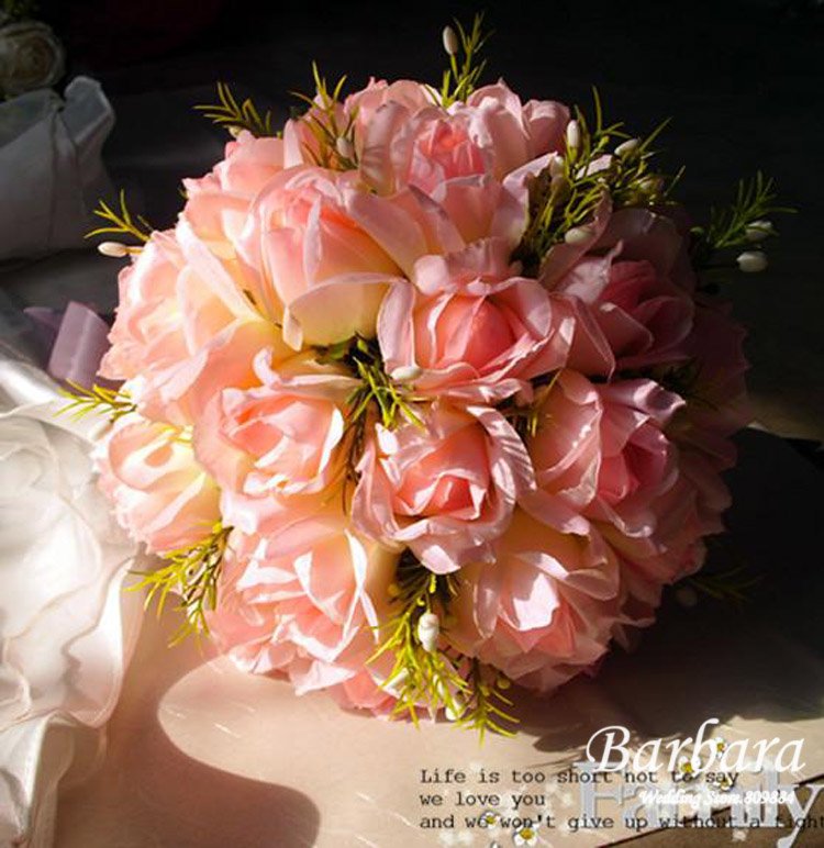 Hot Sales!   Wedding/Bridal bouquet Simulation flower Free shipping