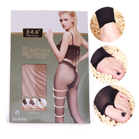 Hot Sales Womens Sexy stocking Toes For Open Toe Tights pantyhose Free Shipping
