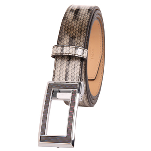 Hot sell Boos cowhide strap serpentine pattern genuine leather thin belt female belt all-match fashion Free shipping