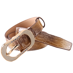Hot sell Boos strap women's genuine leather pin buckle diamond belt the trend of female silver strap Free shipping