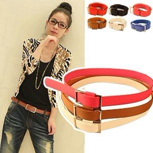 Hot Sell Fashion Korean Style Vintage  Lovely Women Leather Belt Free Shipping Min.order is $15 (can be mix order)