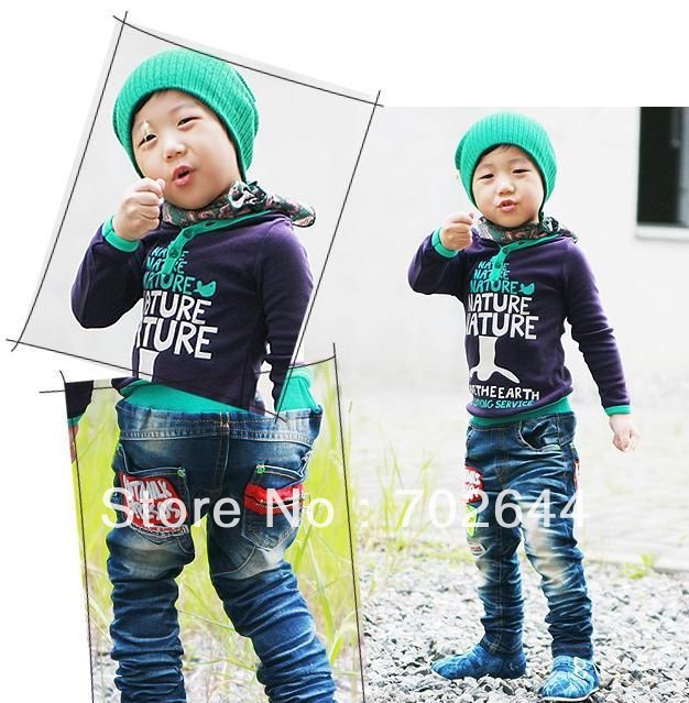 Hot sell, New  fashion baby boy /girl  NEW style jeans ,(5 pcs/lot)
