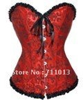 Hot sell sexy lingerie body shaper corset bustier,plus size