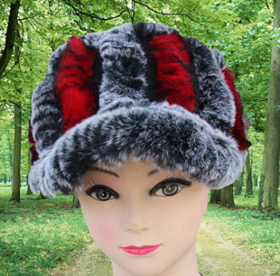 Hot-selling 2012 headband rabbit fur hat yarn fox hat mink hair Women knight cap