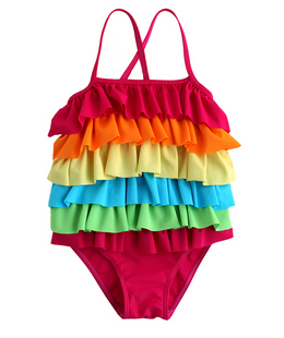 Hot-selling 2012 new arrival child swimwear female child one piece swimwear girl baby swimwear