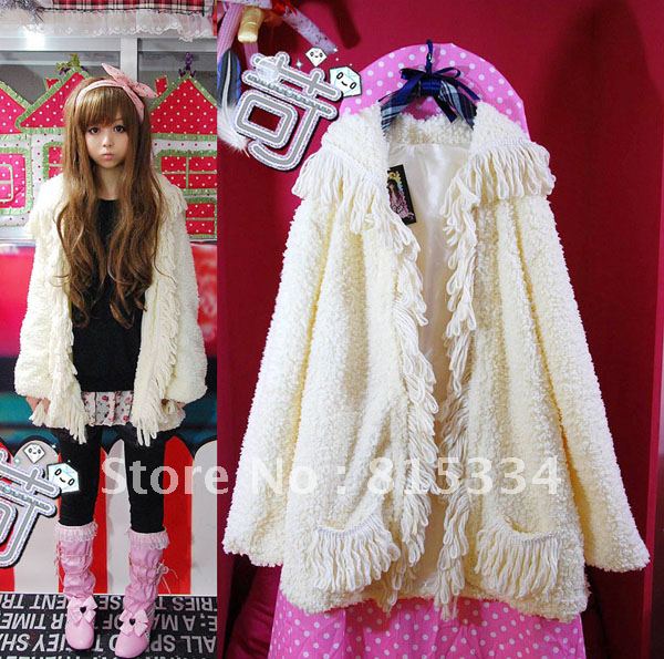 Hot selling 2012 non-mainstream wool coat /autumn and winter Janpanese style fashion thickening cashmere outerwear free shipping