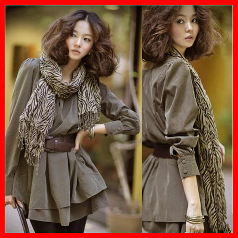Hot-selling 2013 spring hot-selling ol elegant faux leather velvet solid color o-neck long-sleeve dress belt