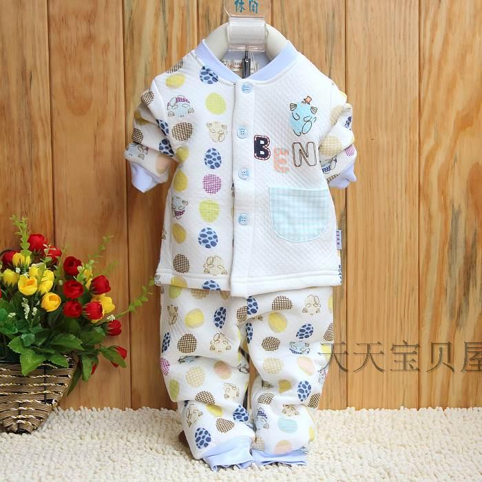 Hot-selling autumn and winter children underwear bear chaeseokgang thermal infant thermal underwear set