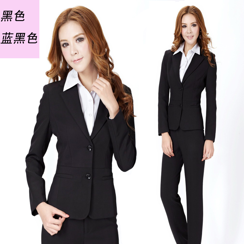 Hot-selling autumn professional set women's fashion work wear plus size dresses blazer work wear