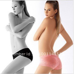 Hot selling Bamboo Charcoal Fiber Seamless  Sexy Lady's Briefs ,women panties,soft underwear