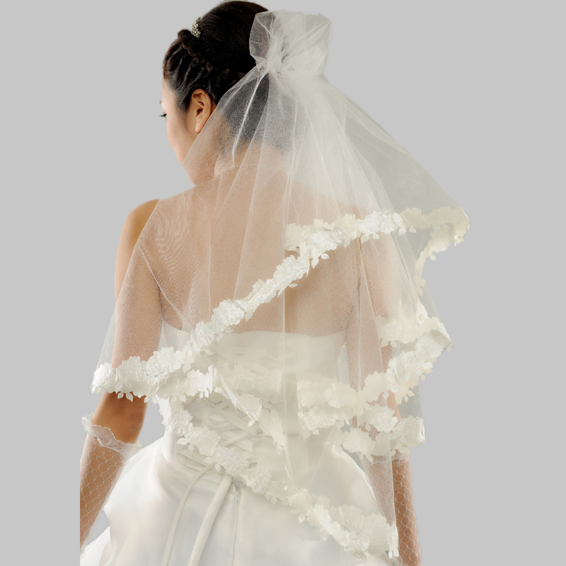 Hot-selling big 2013 laciness veil bridal veil wedding dress veil laciness decoration veil
