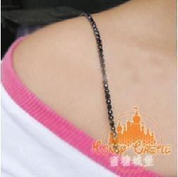 Hot-selling black single breasted underwear shoulder strap rhinestone underwear belt pectoral girdle bra shoulder strap