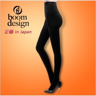 Hot selling Boomdesign Brand leggings 880d thickening plus velvet thermal stovepipe socks leg socks pantyhose fat burning