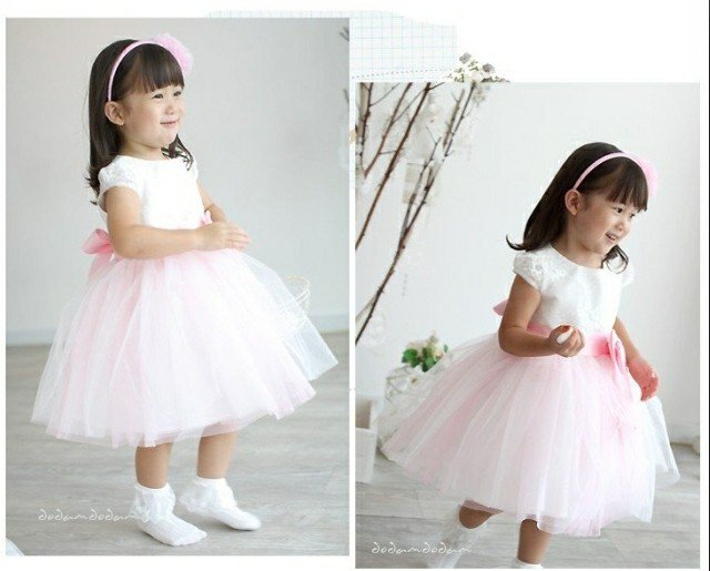 hot selling EMS free shipping retail girl flower dancing party dress children wedding princess dresses girls skirt
