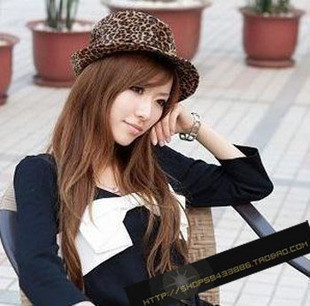 Hot-selling general fedoras classic leopard print jazz hat lovers hat
