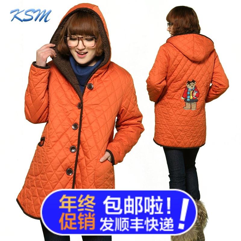 Hot-selling   jacket  cotton-padded jacket  clothing  outerwear autumn and winter free shipping