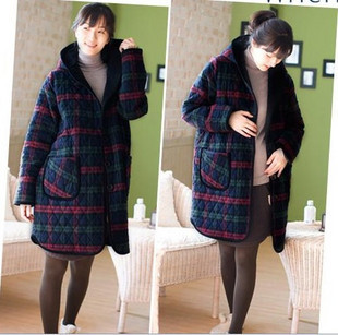 Hot-selling maternity top maternity clothing maternity wadded jacket cotton-padded jacket outerwear overcoat winter my10