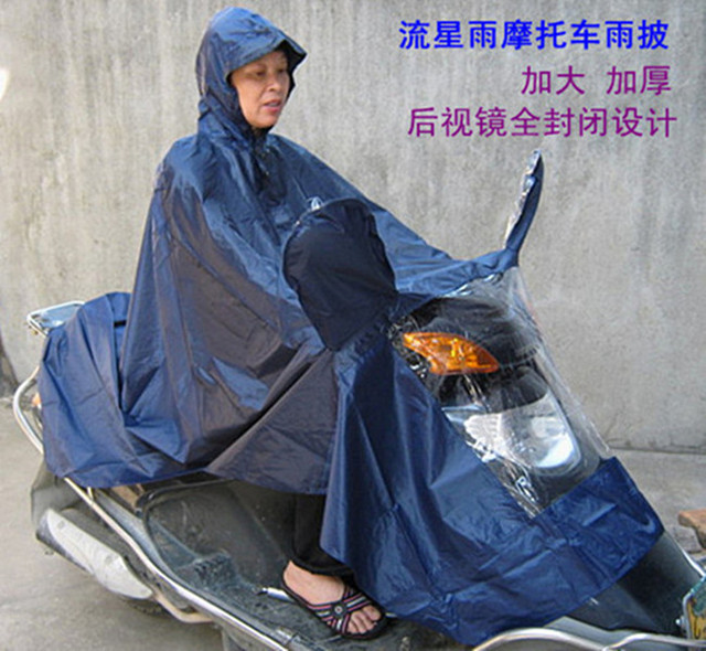 Hot-selling motorcycle electric bicycle general singleplayer raincoat plus size thickening poncho