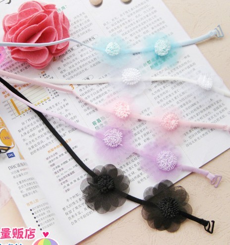 Hot-selling product sexy charming flower halter-neck shoulder strap