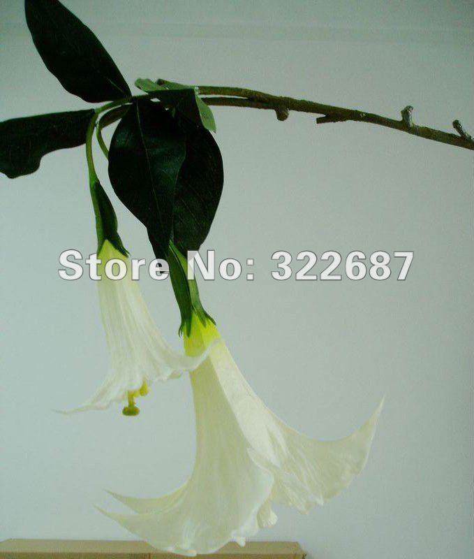 hot selling real touch Angel trumpet spray high-end quality in Light pink