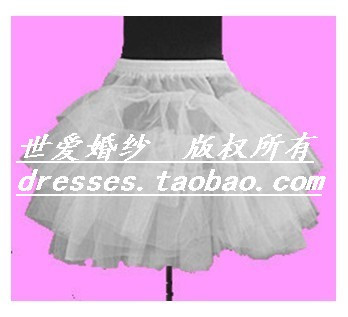 hot selling Short design boneless skirt stretcher short wedding dress slip ballet dress pannier cosplay maid st149