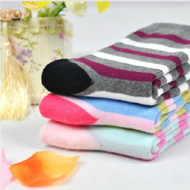 Hot-selling socks female winter thermal thickening loop pile socks floor socks towel socks 100% cotton 10 double