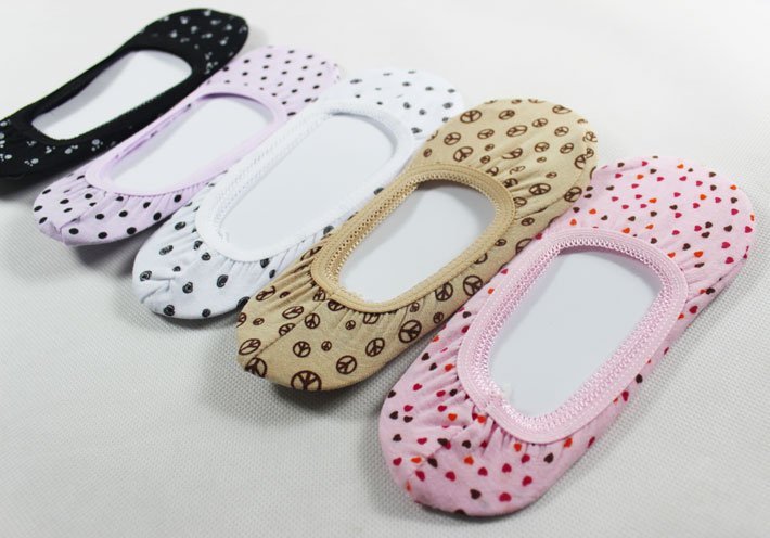 Hot-selling spring and summer small combed cotton invisible socks sock slippers cotton