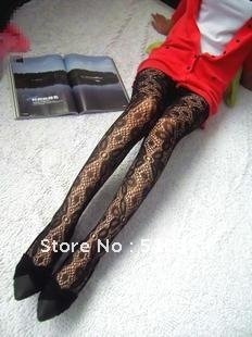 Hot Selling Sunflower Style Fishnet Pantyhose Women Sexy Tights  Stretch Mesh Stocking 5PC/LOT Retai and wholesale