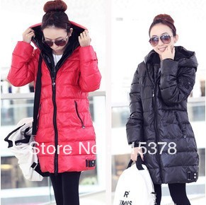 HOT SELLING WOMEN DOWN JACKET LONG TRENCH COAT+WOMEN WINTER WARM PADDED COAT+LADIES WARM CLOTHES+FREE SHIPPING(1PC) JZW-N119