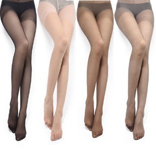 Hot sexy ultrathin skin close tight pantyhose ,thin legs step on the foot stockings